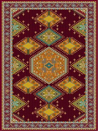 803 گلیم 8 رنگ 